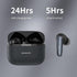 S4 Wireless Earbud, Bluetooth 5.2 Headphones with Hybrid ANC+ENC, IPX5 Water Resistant, 24Hrs Playtime (Black)