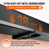 Agandax 38 lbs, 3.8-6.5, Soundbar Wall Mount, Heavy Duty Construction Holds Depth Adjustable Universal Sound Bar Mount