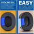 Arctis Pro Thicker Cooling Gel Earpads Compatible with Arctis Pro, Arctis 7/5/3/1, Arctis 9X, Arctis 7X, Silky Cool