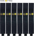 Twin-Straps by Wrap-It Storage, 12" (6-Pack) Hook and Loop Hanging Cord Wrap for Cable and Hose Storage