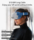 Syntech 16 FT Link Cable for Meta/Oculus Quest 3, Quest 2/Pro/Pico4, USB 3.0 to USB C for VR Headset