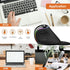 J-Tech Digital Ergonomic Mouse with Wireless Connection, Removable Palm Rest, Thumb Buttons, Rechargeable Battery, 800