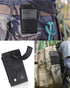 Black Tactical Molle CellPhone Pouch Case, Heavy Duty Waterproof Holster Bag for iPhone 11 12 13 Pro Max Samsung S22