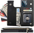 Bocasal Crossbody Wallet Case for iPhone 12 Pro Max, Shockproof Purse Cover with Card Holder & Removable Strap (Black)