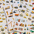 100 Pcs Construction-Themed Stickers - Perfect for Birthday Parties and Gifts