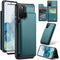 Asuwish Wallet Case for Samsung Galaxy S20 5G - 6.2" PU Leather, RFID Blocking, Screen Protector, Card Holder, Green.