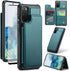 Asuwish Wallet Case for Samsung Galaxy S20 5G - 6.2" PU Leather, RFID Blocking, Screen Protector, Card Holder, Green.