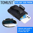 Lightweight Arm Band Phone Holder with Three Strap, Reflective Logo, Elastic Sleeve for iPhone and Android, Running