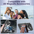 Ezanmull Waterproof Case for iPhone 14 Plus, Rugged Dustproof Shockproof with Built-in Screen Protector, Compatible