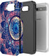 Rosebono J3 Emerge Case, Hybrid Shockproof Graphic Fashion Case for SM-J327 (Mandala)