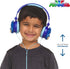 PJ Masks Kids Over-Ear Headphones - Adjustable Headband, Stereo Sound, Volume Control, Tangle-Free Cable, 3.5mm Jack.