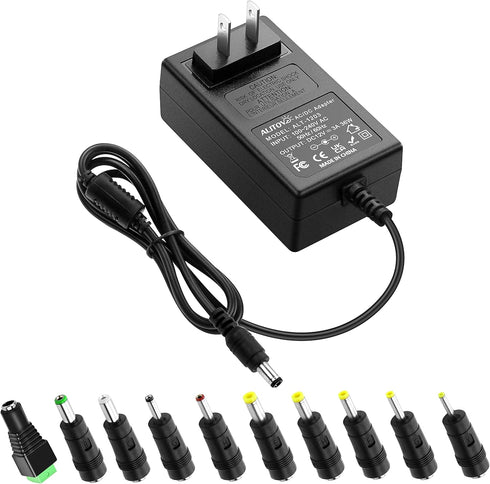 ALITOVE 12V 3A Power Supply DC 12 Volt AC Adapter 36W 2.5A 2A