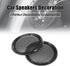 X AUTOHAUX 2pcs 1" Black Car Audio Speaker Cover, Mesh Subwoofer Grill Horn Guard Protector