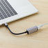 Amazon Basics Aluminum USB 3.1 Type-C to RJ45 Gigabit Ethernet Adapter, Grey, 2.07 x 0.81 x 0.6 inches
