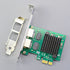 GLOTRENDS LE8202 2 RJ45 Gigabit Network Card with Ports for Soft Router, NAS Link Aggregation, Network Isolation, etc