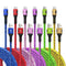 USB C Cable 10ft & 6ft (6-Pack) - Fast Charging Type C Charger for Samsung Galaxy S20, S10, S9, Note 10, Moto G Stylus.