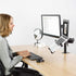 VIVO Universal Adjustable Laptop Mount Holder - Fits 10 to 15.6 inch VESA Compatible Monitor Arms, Notebook Tray