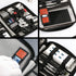 Travel Cable Organizer Bag Double Layer Waterproof Portable for USB Cable, Phone Charger, Headset Wire, SD Card