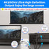 Lamroyce 3.1 1 4Feet, 4K@60Hz,PD 100W HDMI to USB-C Cable Adapter with USB Video Cable, Uni-Directional HDMI Male