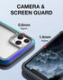 X-Doria Raptic Shield Case for iPhone 11 Pro, Iridescent, Military Grade Drop Tested, Lightweight