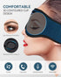 MUSICOZY 5.4 Sleep Headphones Bluetooth Headband Sleeping Eye Mask for Mom Women Men Wireless Music Earbuds Earphones