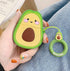 Coralogo Cute Compatible Airpods 1/2 Case, Cartoon Character Silicone Fruit Design Cover for Kids Teens