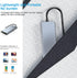 USB C HUB 11 in 1 Dongle with 4K HDMI, VGA, Type C PD, USB3.0, RJ45 Ethernet, SD/TF Card Reader