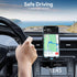 Wireless Car Charger, 15W Qi Fast Charging, Auto-Clamping Phone Mount for iPhone and Samsung