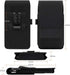 Mopaclle Nylon Holster for iPhone 15 Pro Max, 14 Pro Max, 13 Pro Max, Cell Phone Holster Pouch for Galaxy A15 A14 A25
