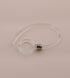 Replacement Earhook Compatible with Motorola Elite Flip HZ720 HX550 H19 H19txt H17 H19txt H525 H520 Boom 89605N Wireless Bluetooth Headset, Durable Plastic, 4 Pcs, Clear