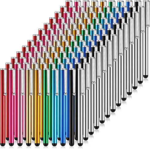 130 Pieces Stylus Pens for Touch Screens, Slim Capacitive Stylus, Universal Digital Pen Compatible with Most Devices,
