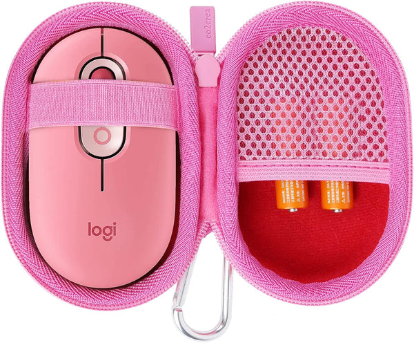 co2CREA Hard Case Replacement for Logitech POP Wireless Mouse, Heartbreaker Rose Design