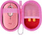 co2CREA Hard Case Replacement for Logitech POP Wireless Mouse, Heartbreaker Rose Design