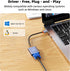 biaze AG6202 1080P Chip HDMI to VGA Adapter, Video Converter for Laptop PC TV Monitor Projector, Gold Plated Connector
