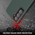 Crave Slim Guard Case for Galaxy S21 FE - Shockproof Case for Samsung Galaxy S21 FE 5G (6.4 inch), Forest Green