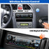 GOHHDL MP3 Display,64GB Single Din Bluetooth Multimedia Car Stereo Radio Player,USB/TF/AUX-in,FM,LCD SD