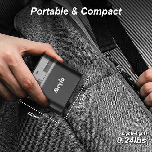 Meyin 15W 8 Rechargeable AA Batteries Charger, Fast Charger for AA Lithium & NiMH Batteries, Individual Fast Charging