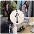 pzoz Portable Keychain Charger Short Cable with LED Display, 4-in-1 Multi USB C Fast Charging for iPhone, iPad, Samsung