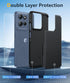 FNTCASE G-2026/2025 2026/Moto 2025 for Moto Phone Case: Moto G Play G Power Case with Screen Protector Dual Layer