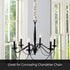 Aspen Creative 15013-21A, 6' Wheat Faux Silk Fabric Cord & Chain Cover, Easy to Install for Lighting Fixture, Cable