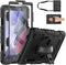 Samsung Galaxy Tab A7 Lite Case 8.7 (2021), Rugged Shockproof Kids Case with Screen Protector, Pencil Holder, Kickstand