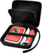 Kid Toy Camera Case for VTech Kidizoom Creator Cam, Hard Travel Storage with Accessories Pocket (Black)