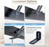 C YECEN 22Lbs, Sound Bar Mounts Under TV or Above TV, Soundbar Mount Hold Up to with Detachable Extension Arms
