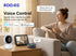 Rooxis 2K 360 2-Way Indoor Security Camera Wireless PTZ, WiFi Baby & Pet Monitor with Motion Detection & Auto Tracking