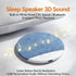 FALLCHILL Flat Under Pillow Speakers, Bluetooth Pillow Speakers for Sleeping, Wireless Charging Ultra Thin Speaker