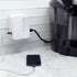 GE Pro Side-Access Swivel Surge Protector, 5-Outlet Extender with 2 USB Ports, Wall Tap Adapter