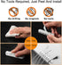 Cord Organizer Cable Management for Desk, 5 Packs White Clips and Self-Adhesive Holder