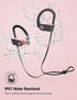 Otium Bluetooth Headphones, Wireless Earbuds with IPX7 Waterproof, 15 Hours Playtime for Sports Workout