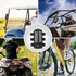 KEMIMOTO UTV Speaker Holder, Portable Mount for UTV, ATV, Bike, Golf Cart, Fits 0.875-1" and 1.5-2" Roll Bar
