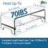 2 5.7 Inch AMT Tier High Acrylic Laptop Monitor Stand & Computer Riser with Cat Keyboard Protector, Space-Saving